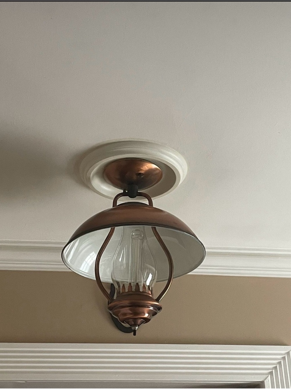Ceiling vintage light